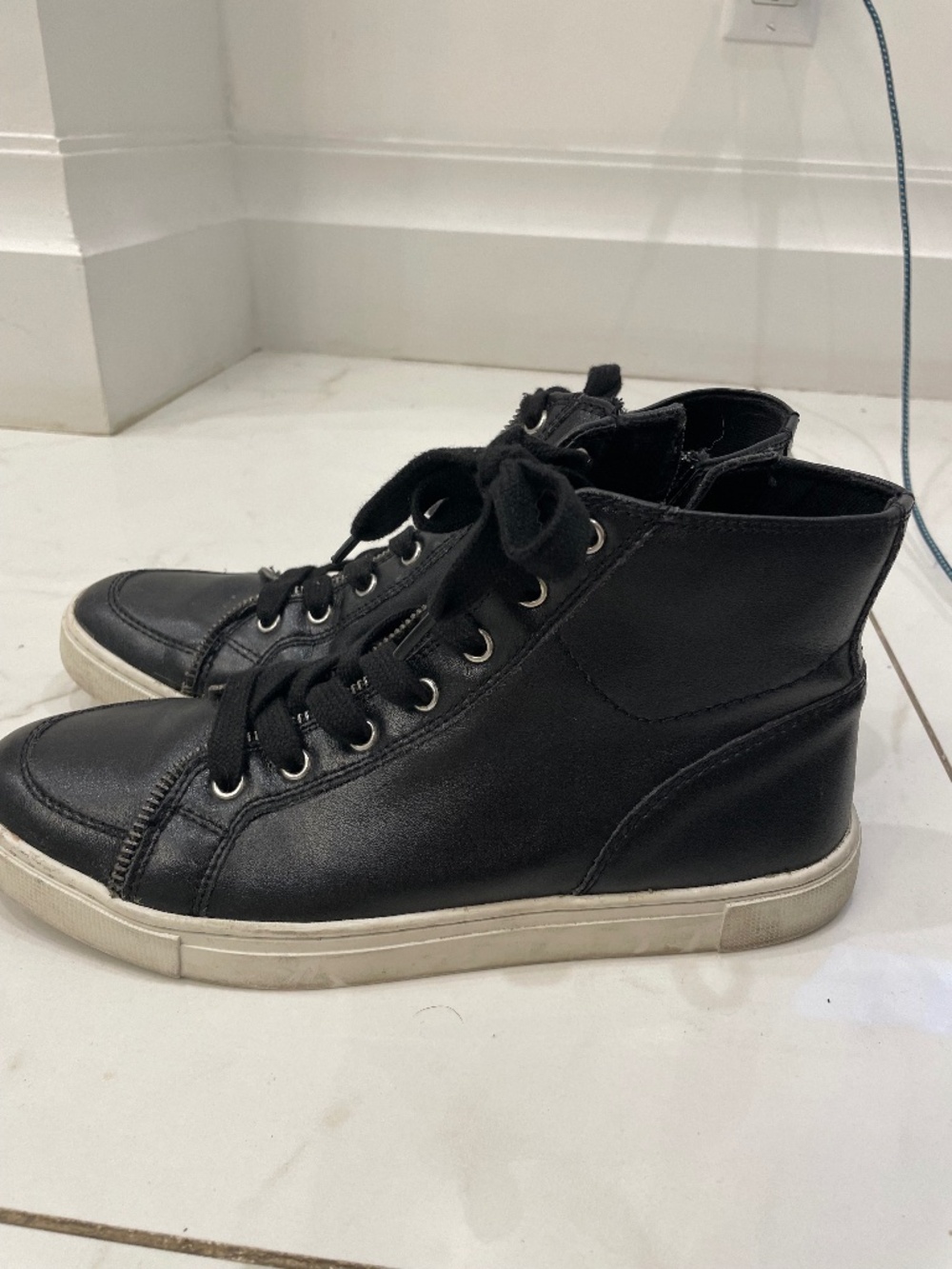 Frye black sneakers